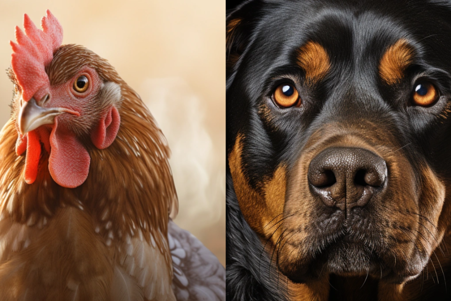 Can Rottweilers Eat Chicken?